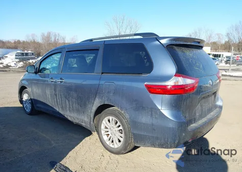 2015 Toyota Sienna Xle Premium 8 Passenger from USA, damaged, VIN 5TDYK3DC5FS599017